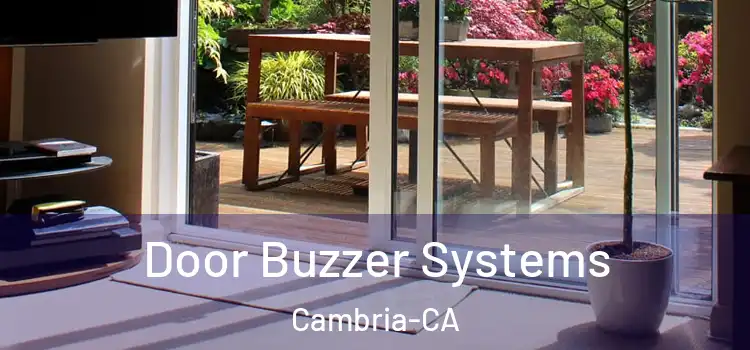  Door Buzzer Systems Cambria-CA