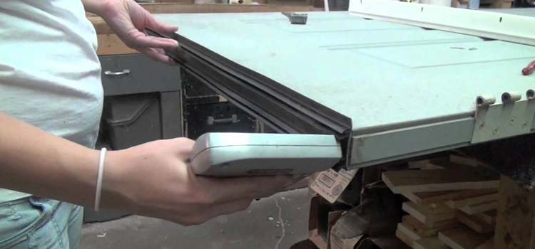 damaged steel door repair Cambria